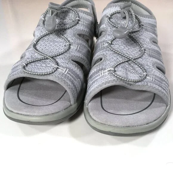Orthofeet Maui Fisherman Sandals Womens Size 9.5 D Wide Gray 802 - Picture 6 of 9